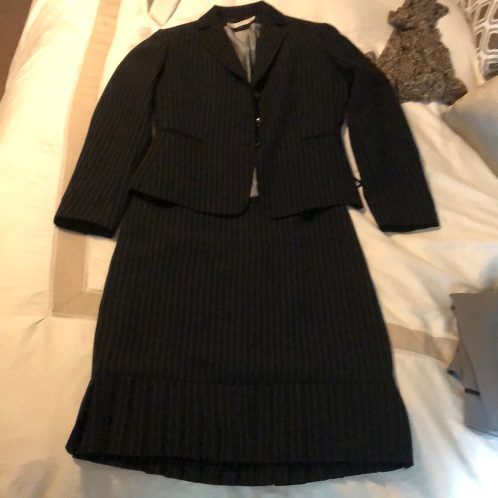 Pinstripe suit